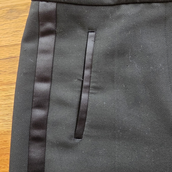 Zara Tuxedo Suit Pant With Satin Trim - Picture 4 of 5